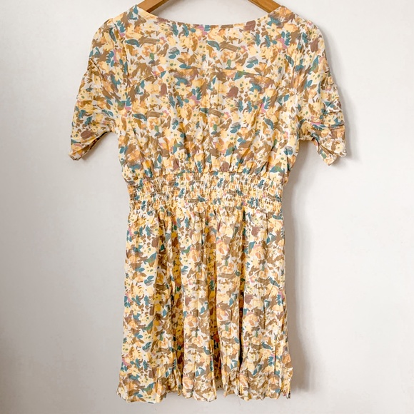Free People Forget Me Not Mini Smocked Dress NWT - Picture 10 of 16